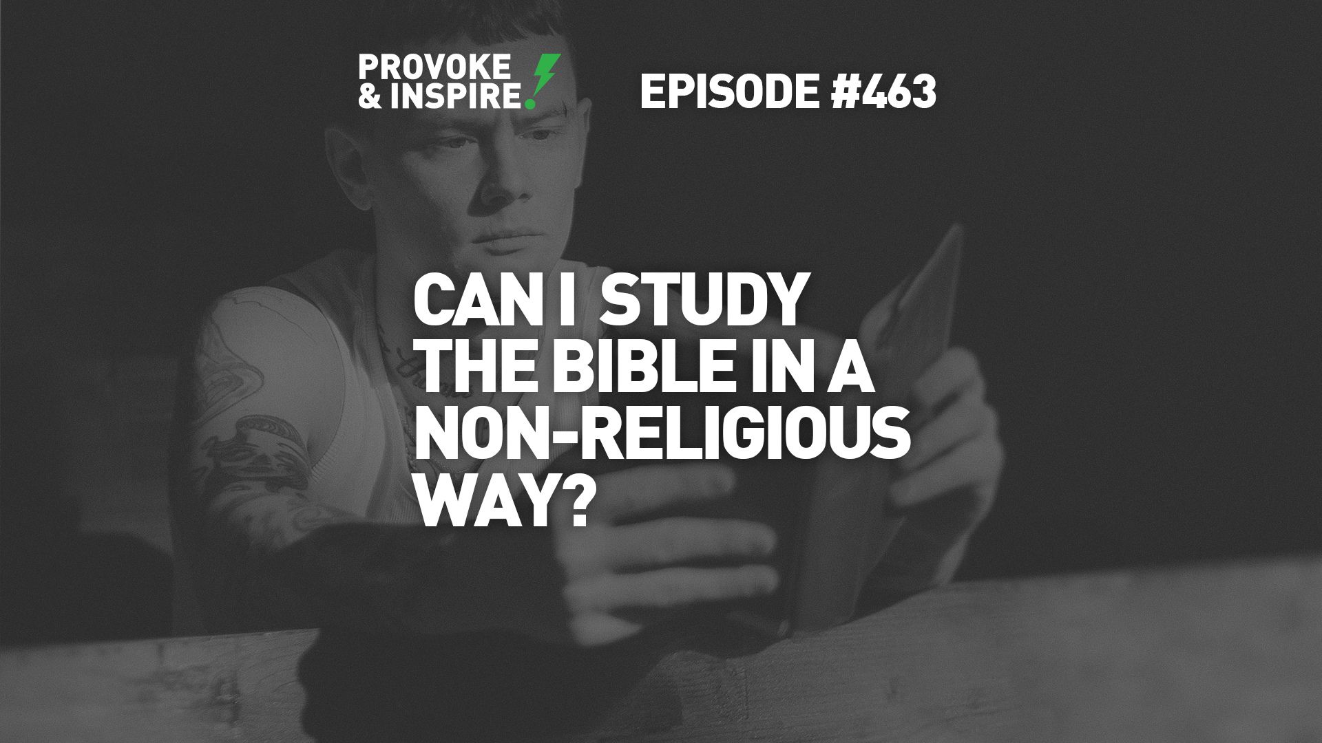 Can I Study the Bible in a Non-Religious Way?